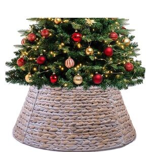 Woven Christmas Tree Skirt